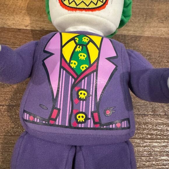 LEGO Batman Movie The Joker Plush Toy 13" 2017 Retired FLAWS - Picture 3 of 10